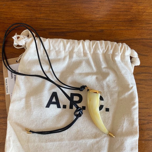 A.P.C. Other - BNWT A.P.C. Leather Necklace